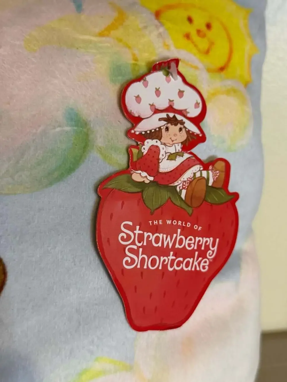 Jay Franco & Sons Strawberry Shortcake Squishy Decorative Pillow 14x14